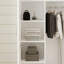 White Wardrobe For Compact Homes
