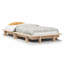 Bed Frame Without Mattress Solid Wood Pine-719273421-719273429