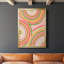 Abstrait arc-en-ciel II Abstrait arc-en-ciel II - Art abstrait moderne, emmêlé et encadré sous verre acrylique, art mural moderne-88103419-98030032-98030037