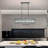 6 Head Kitchen Island Crystal Pendant Light