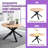 47.2"-63" Extendable Dining Table for 4-6