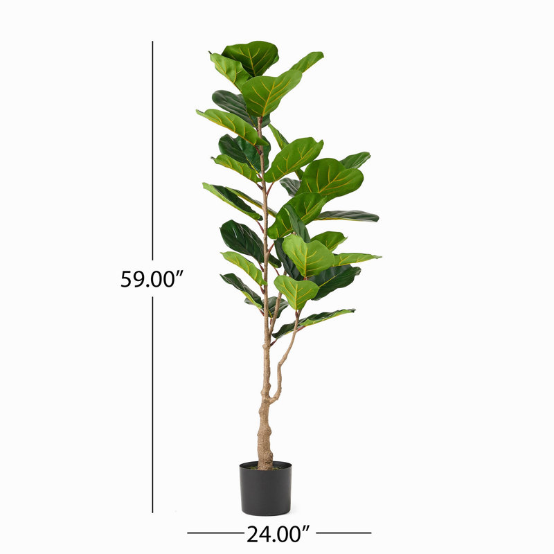 150CM ARTIFICIAL FIDDLE LEAF FIG TREE
