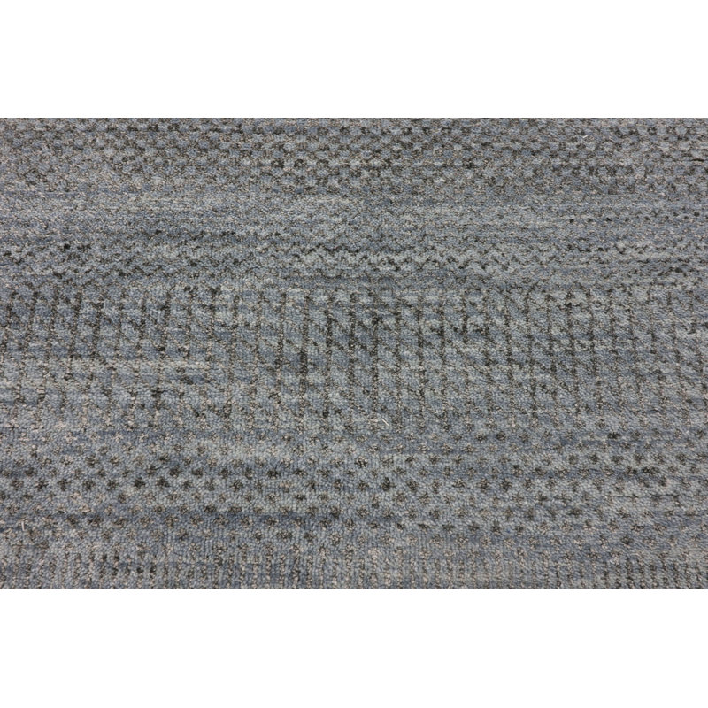 La Hand Woven Wool Area Rug, Runner 2'8" x 11'8"