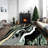 Galaxy Series Abrstract Black/Gray/Ivory/Beige Area Rug-1742055782