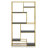 Caithlin 70.25"H Metal Open Bookcase-1532545898