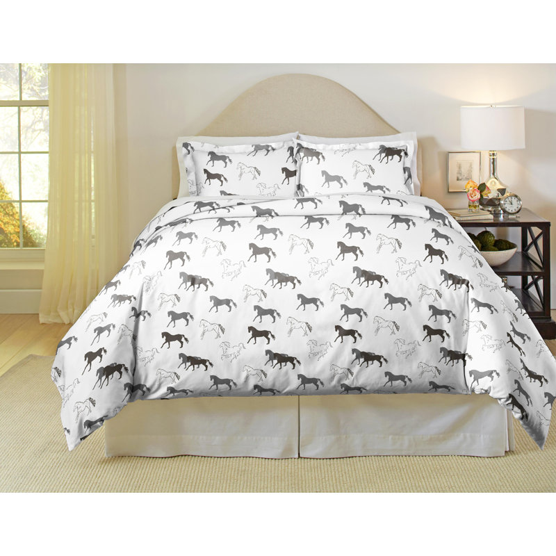 180 GSM Cotton Flannel Flannel Duvet Cover, Twin/Twin XL