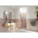 Stellar 44.5 in. x 78 in. Fully Frameless 3 Panel Inline Hinge Shower Door