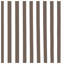Brown Vertical Stripes Bath Mat-1643321429
