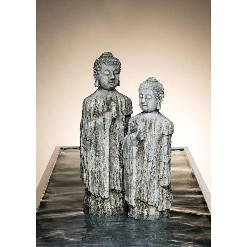 Statue de Bouddha debout Eddystone, H 20 po x l 10 po x P 4 po