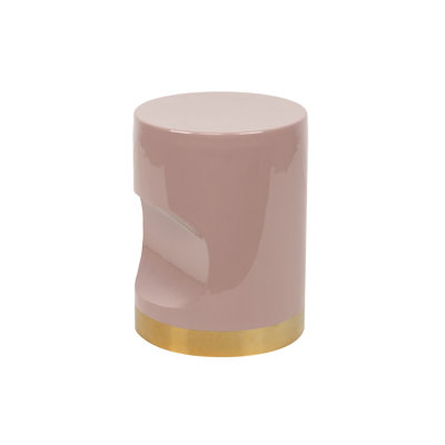 Brass Accent Stool