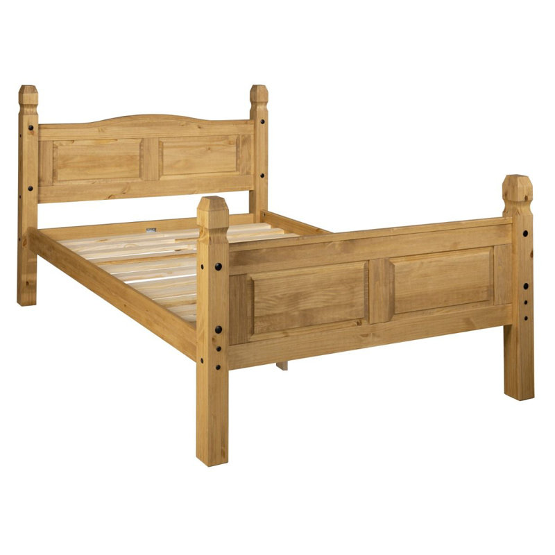 Corona Solid Wood Bed