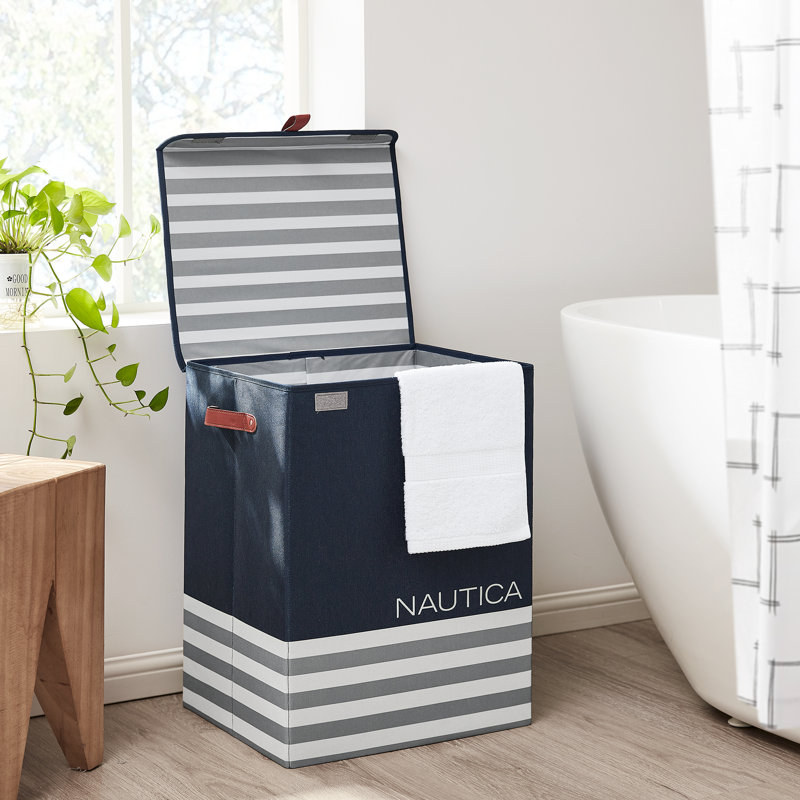 Nautica Laundry Hamper, Navy