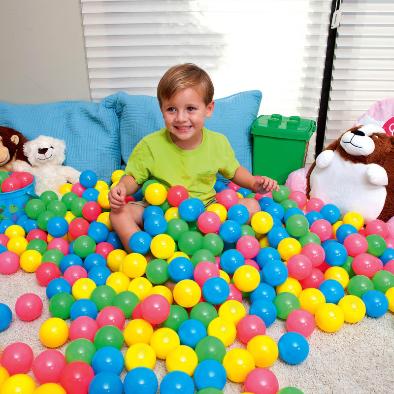 Bestway Plastic Play Balls for Kids 12 Months to 5 Years Old