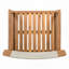 Fauteuil club d'extérieur en bois d'acacia-110385962