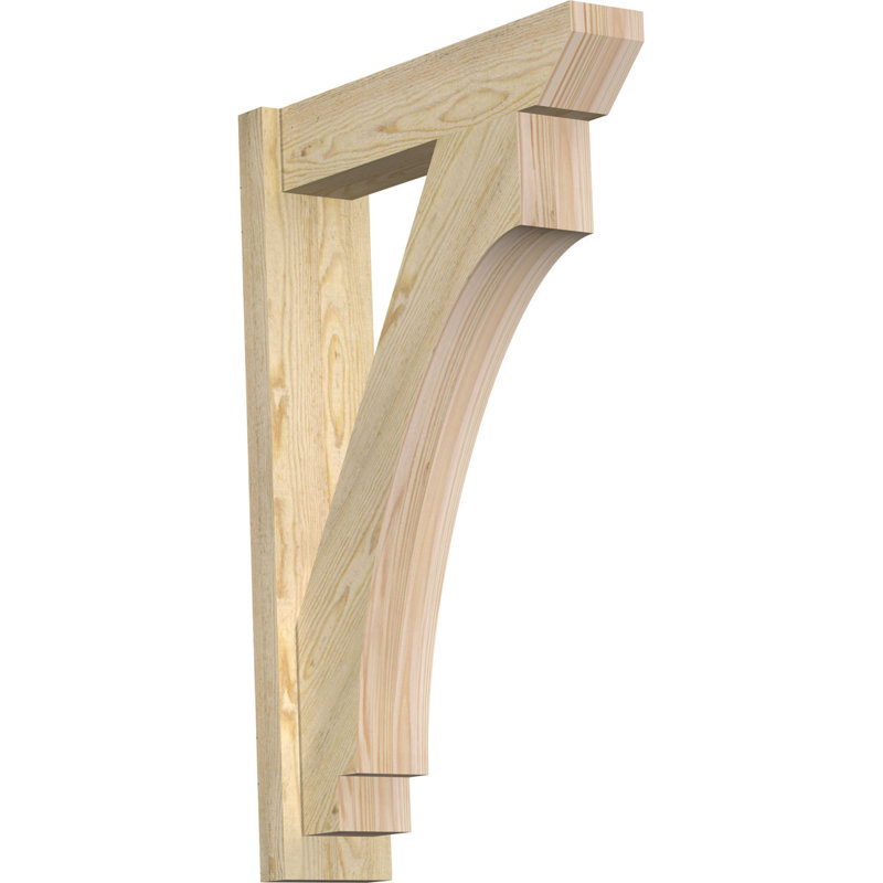 Impérial à lattes Imperial, P 24 po x H 36 po, 8" W Western Red Cedar (Rough Sawn)