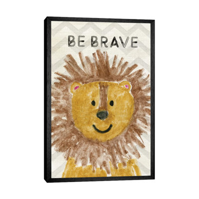 Safari Be Brave - Print on Canvas