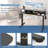 Electric Standing Desk With 2 Drawers Monitor Stand Storage Shelf-276610809-276610808