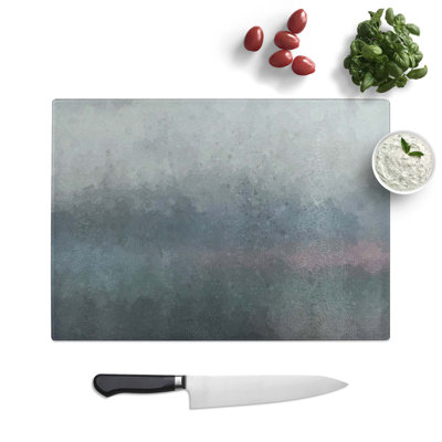 Glass Metal Paradise in Abstract Chopping Board