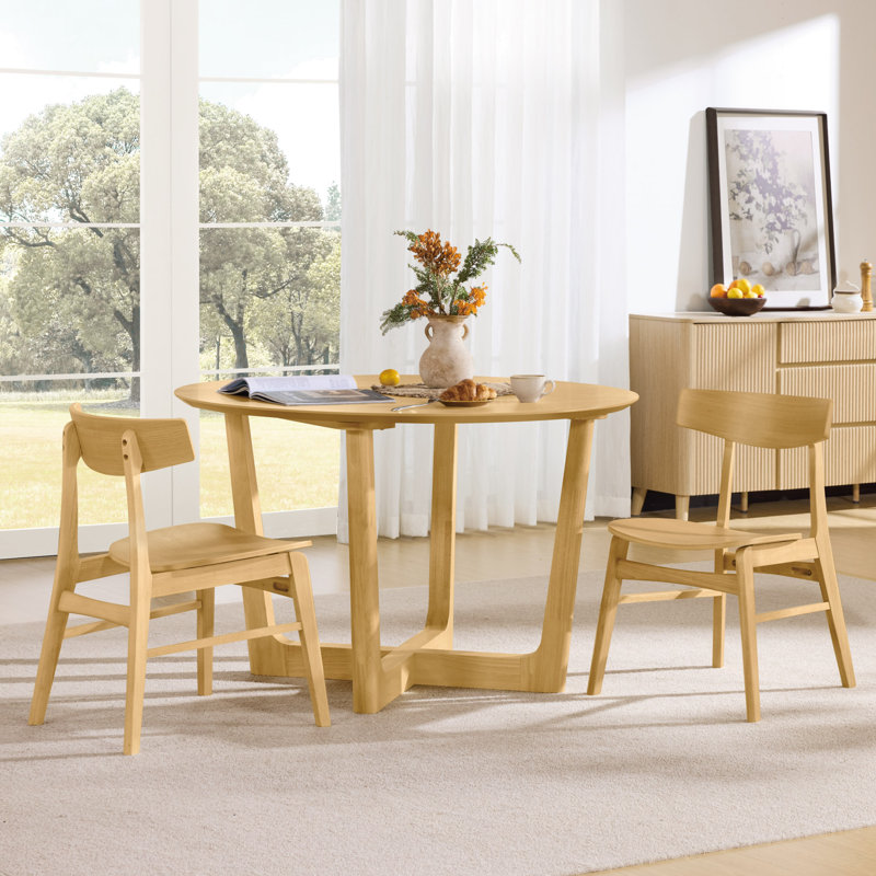 Solid Wood Dining Chair, Oak
