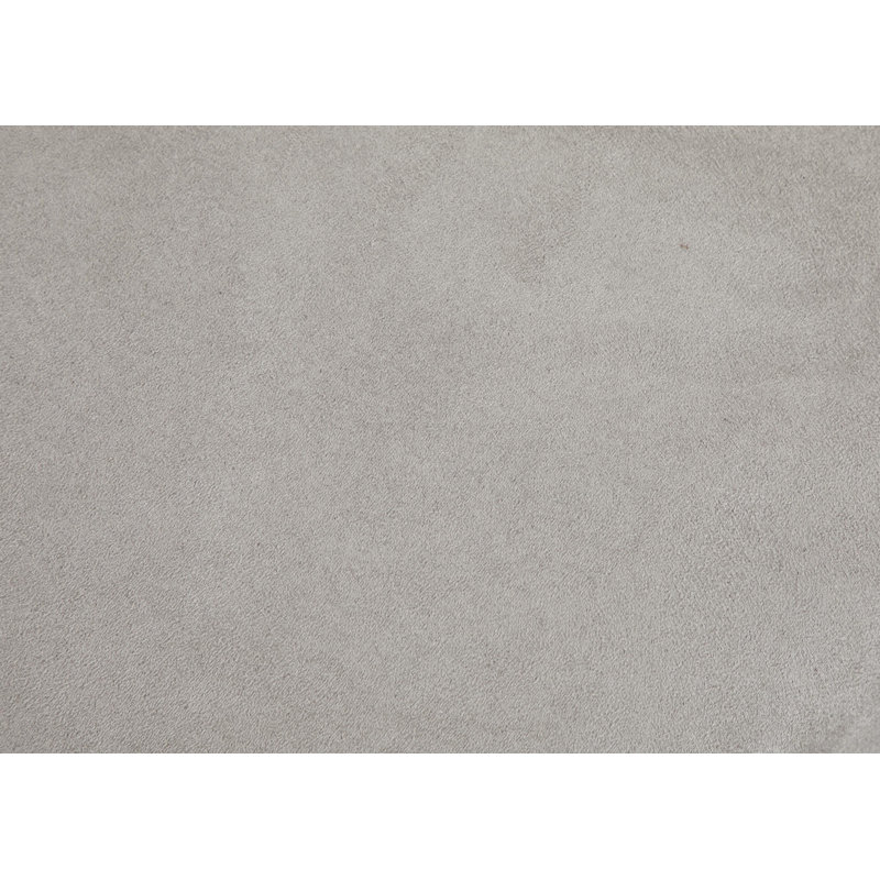 Chaise d'appoint rembourrée en mastic gris Daughtery