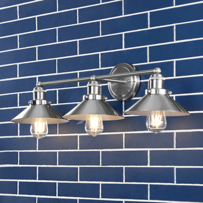 Bagatelle Industrial Farmhouse Metal Vanity Light