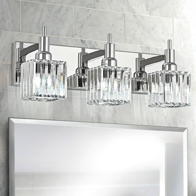 Taevion Dimmable Crystal Vanity Light