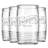 Retroware 20 oz. Handmade Mason Jar Set