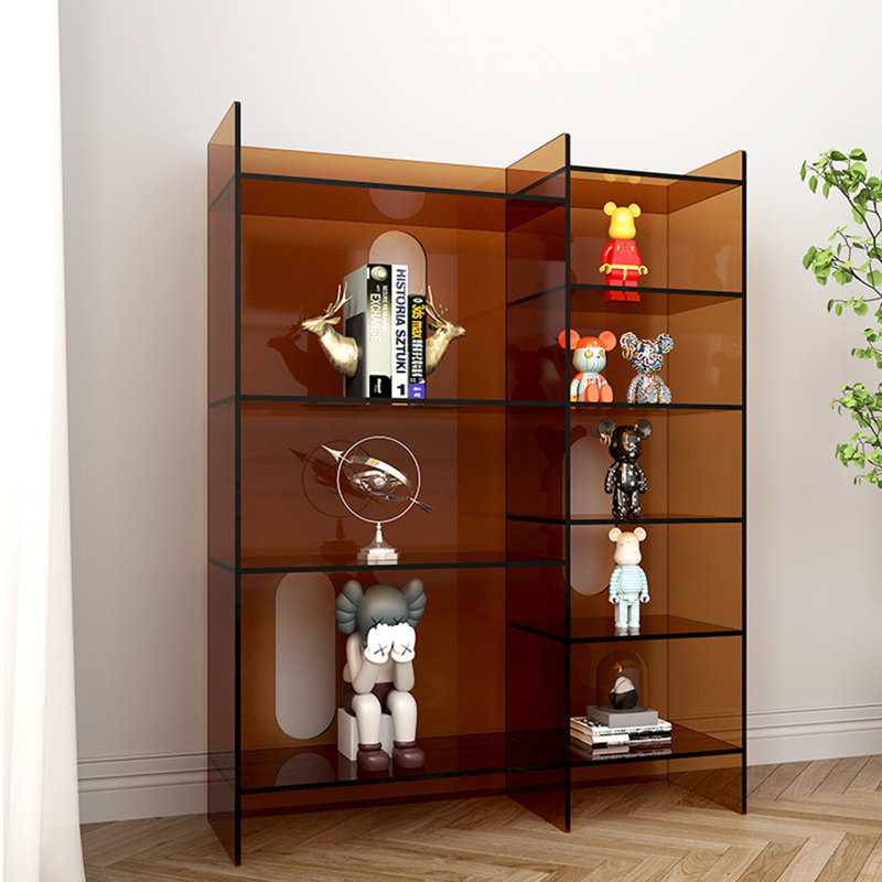 Vitrine en acrylique de style nordique, Tanné