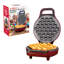 Global Gizmos 20cm Round Waffle Maker