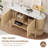 53.5'' Console Table With Marble Top-35313732