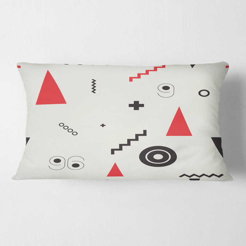 Triangulaire rétro Design III - oreiller moderne
