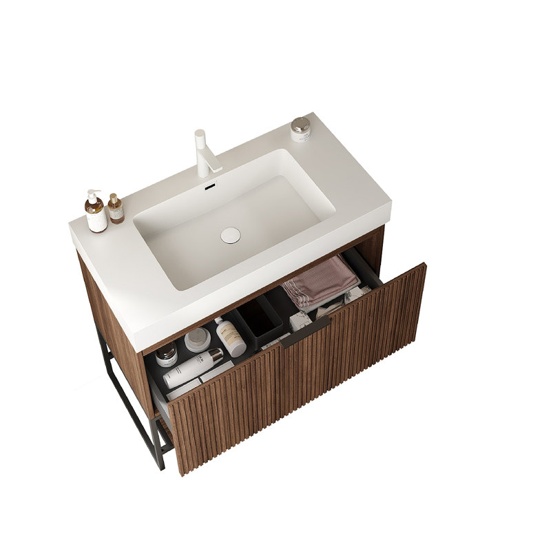 Meuble-lavabo avec lavabo, meuble-lavabo YOLAN, 36"