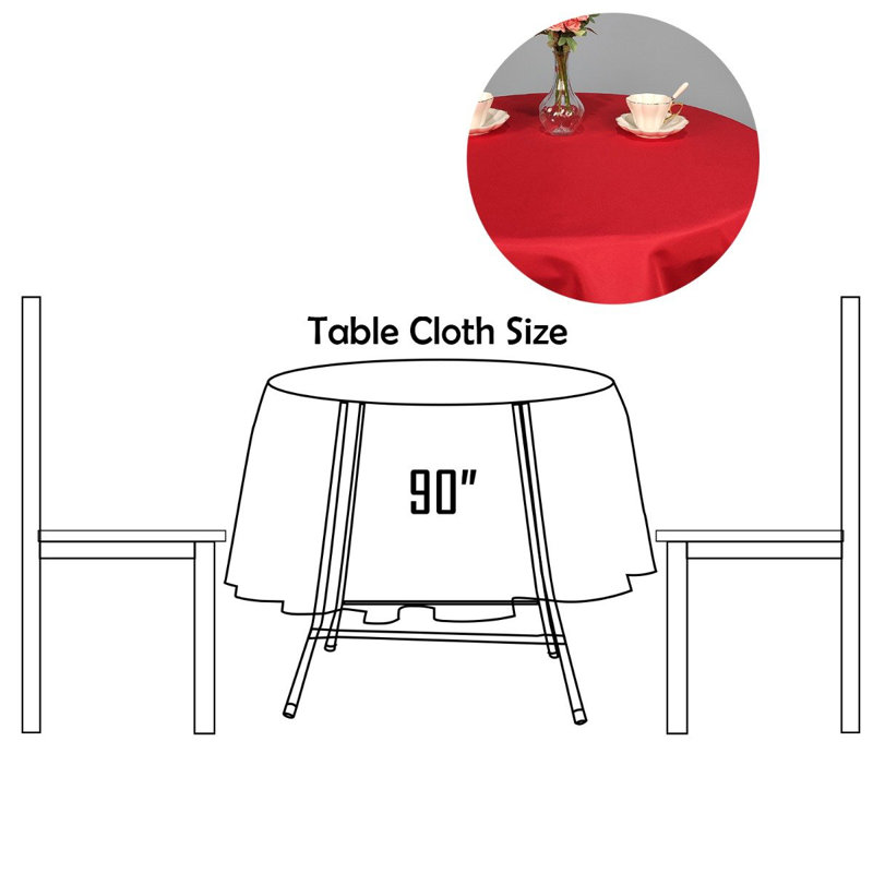 Ebonee Tablecloth, 230cm W x 230cm L