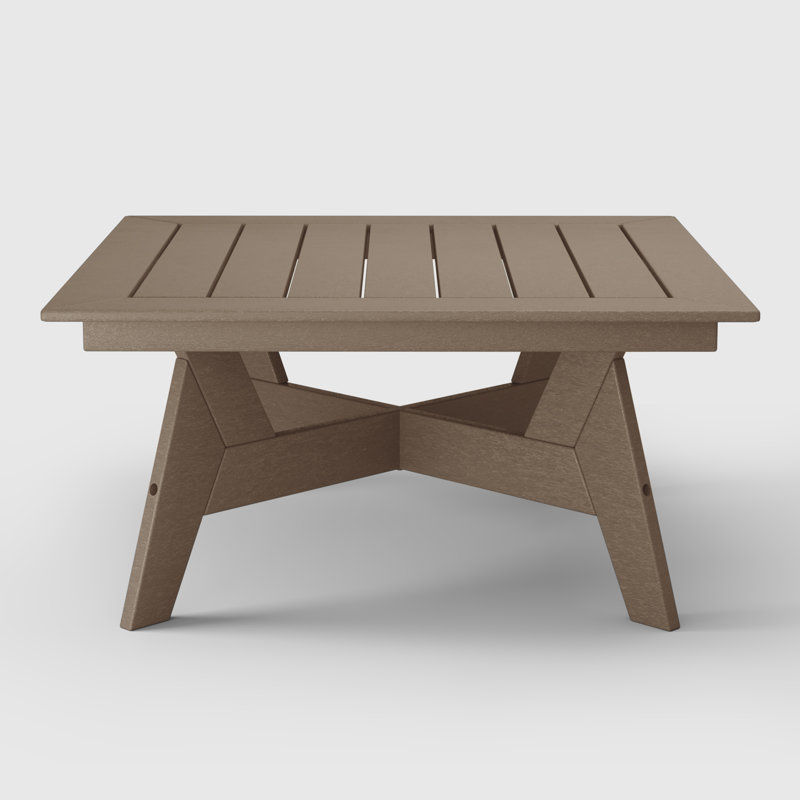 Table de conversation 37 po, Marron foncé