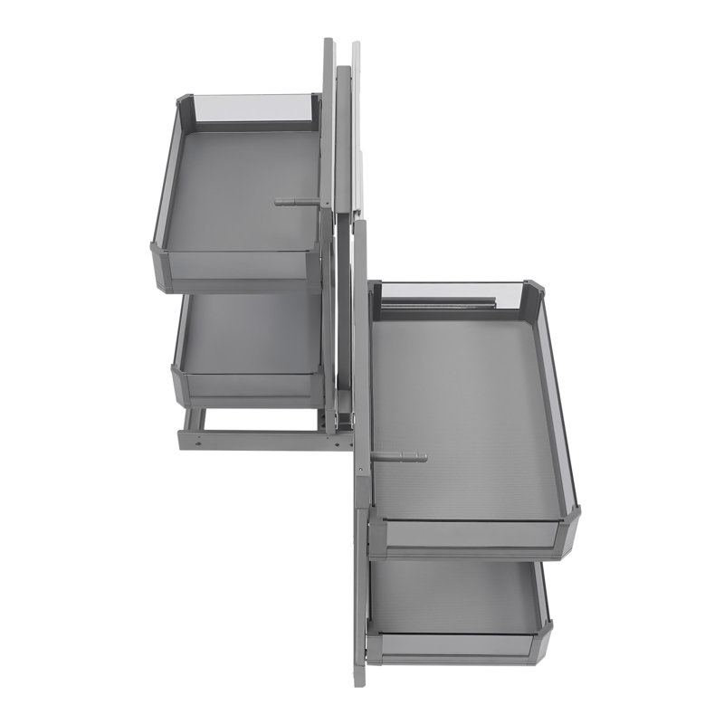 23.2X24.8X19.6”Corner Pull Out Organizer