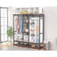 Organisateur de placard, organisateurs de placard à 12 cubes et rangement, tablettes de placard portables, rangement pour vêtements (blanc)-796040543