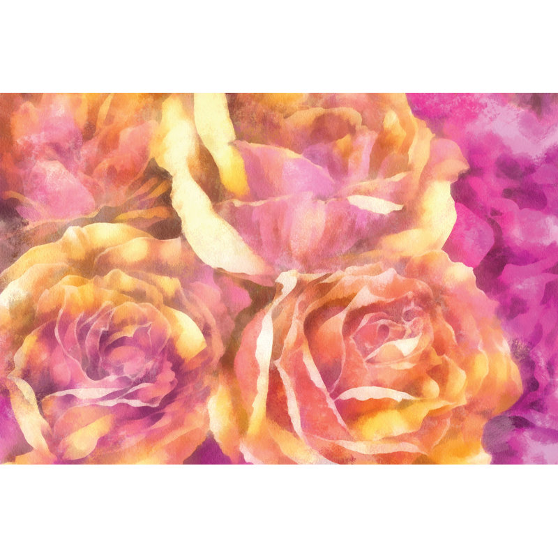 Roses - Wrapped Canvas Art Prints, 51cm H x 76cm W x 3.8cm D