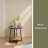 Modern Side Table,Rustic End Table,Round Coffee Table