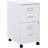 Locking Metal File Cabinet With Mobile Casters For Office Organization And Document Security-114609447