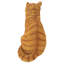 Figurine de chat Lazy Daze