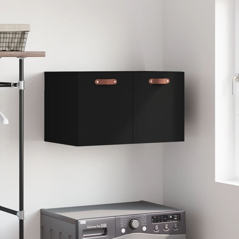 Marhia Bathroom Cabinet, Black