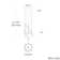 Hibiscus 9 - Light LED Pendant