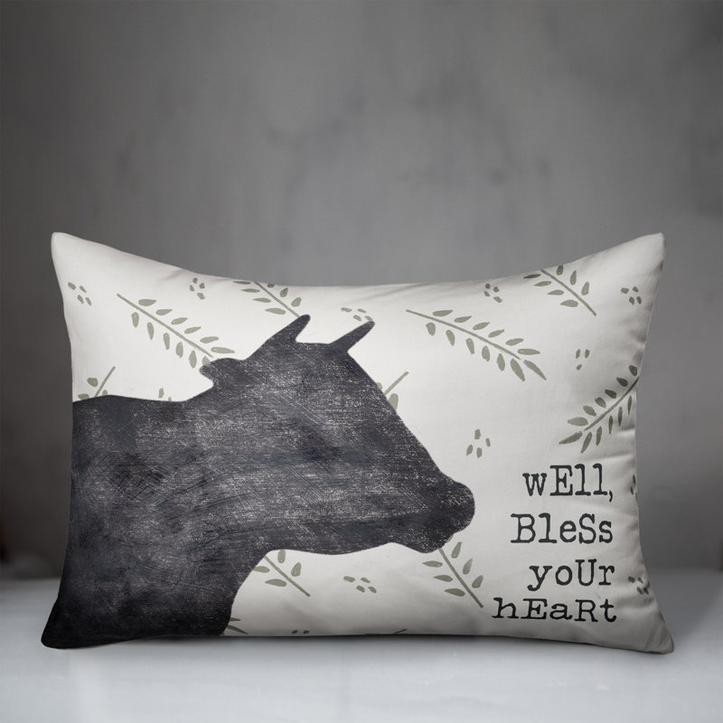 Bless Your Cow Indoor / Outdoor Pillow