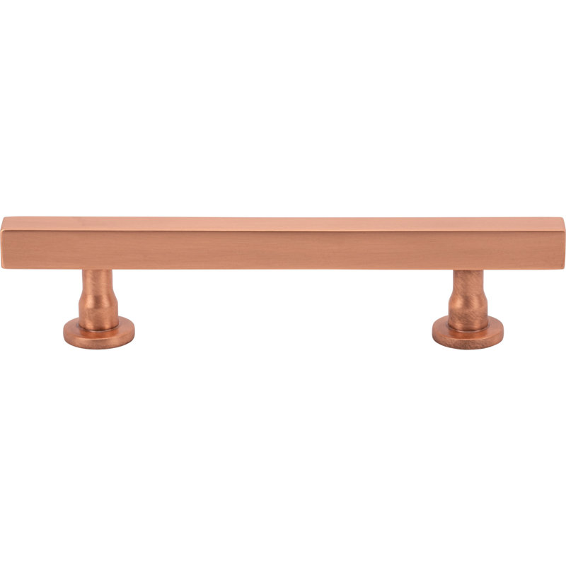 Dante Bar Pull, Polished Nickel, 3 3/4"
