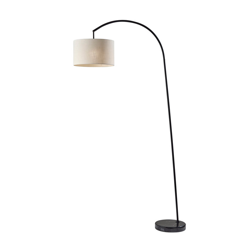 Lampe à arc Chrystie, Noir mat