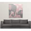 «Elephant Mommy and Baby on Pink», impression-49378437-26547957
