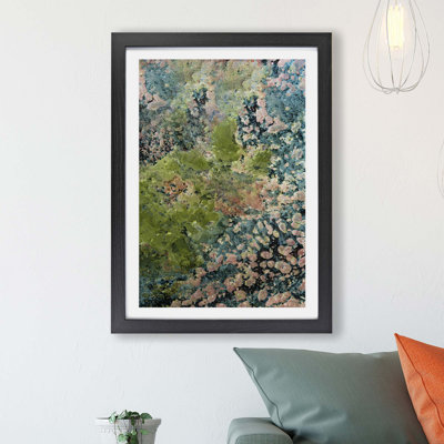 High Above the Greens - Framed Print
