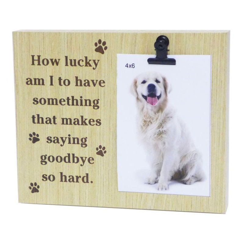Beige Clip Picture Frame