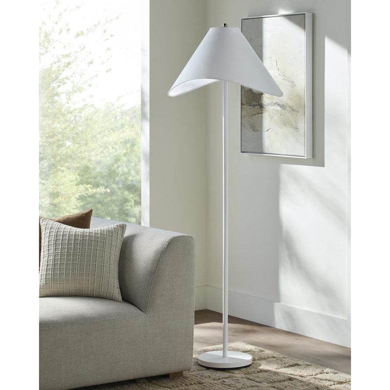 Alsop Floor Lamp, White