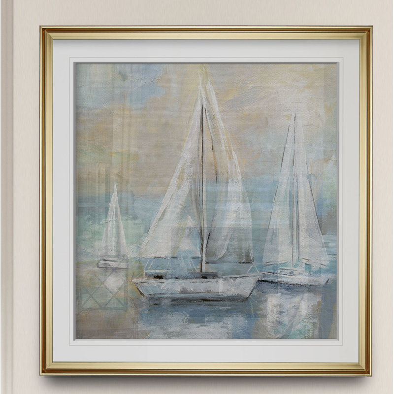 Anaee Reggina Autumn Forest - reproduction d'art sur toile tendue, H 24 po x l 24 po, Impression encadrée, Doré